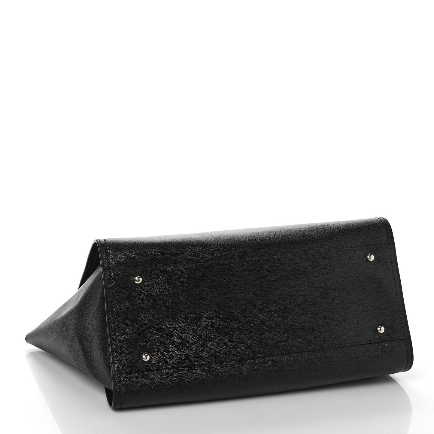 Caviar Large Studded Deauville Tote Black