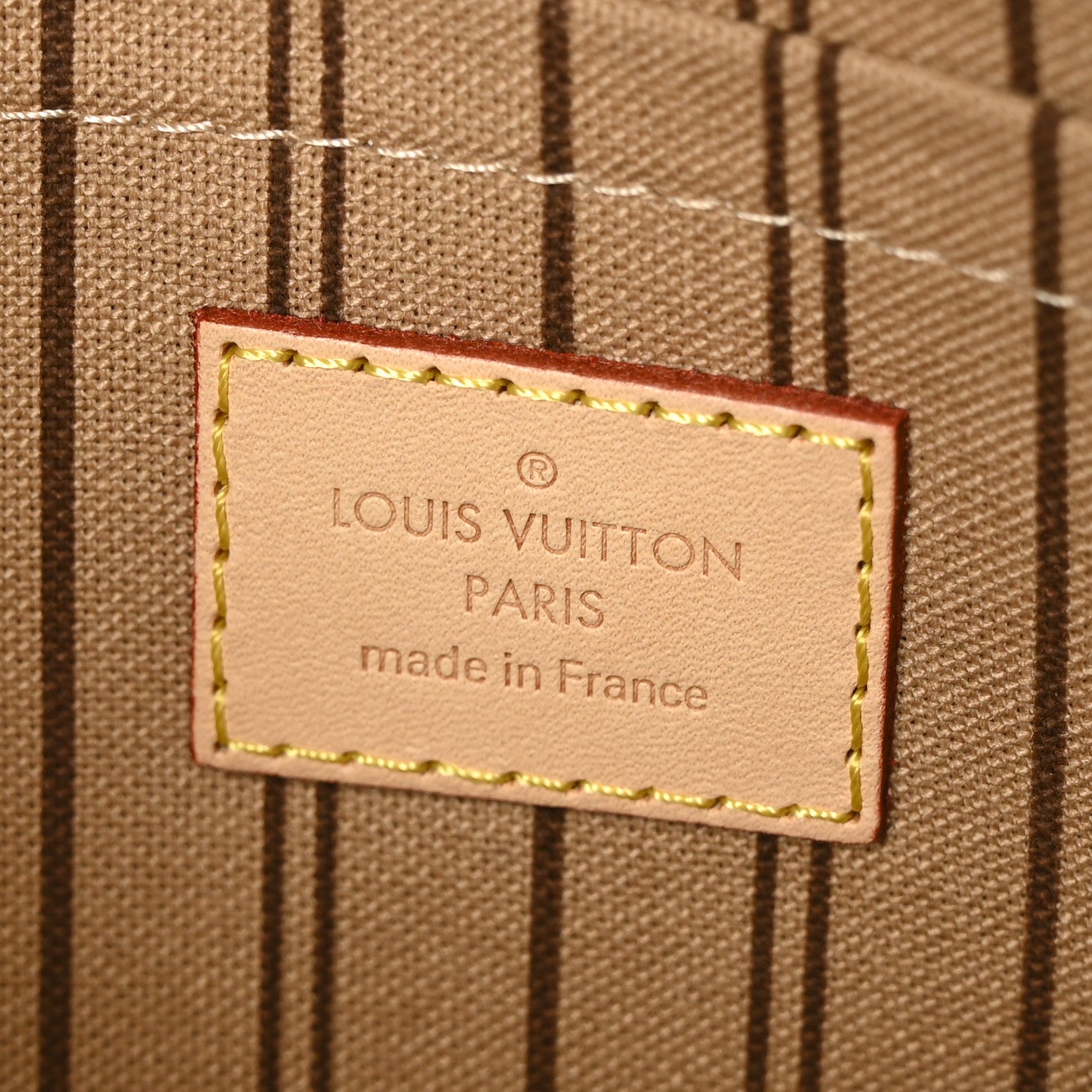 Louis Vuitton Monogram Neverfull MM GM Pochette 6 of 6