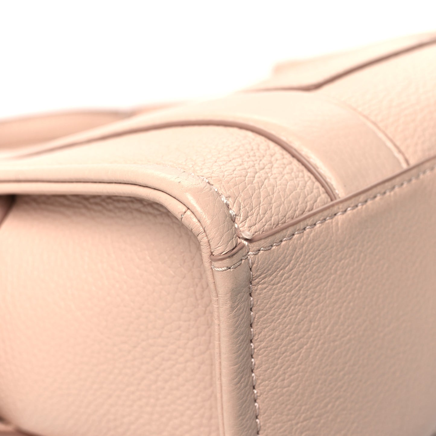 Grained Calfskin Small The Tote Bag Rose Dust