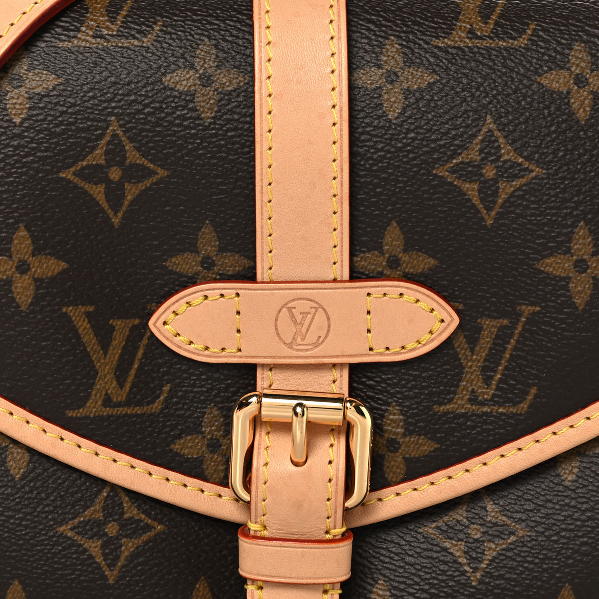 Louis Vuitton Monogram Saumur BB 7 of 10