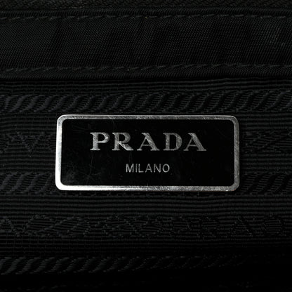 Prada Nylon Tessuto Impuntu Quilted Tote Black 6 of 10