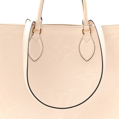 Louis Vuitton Empreinte Monogram Giant Onthego GM Creme 8 of 12
