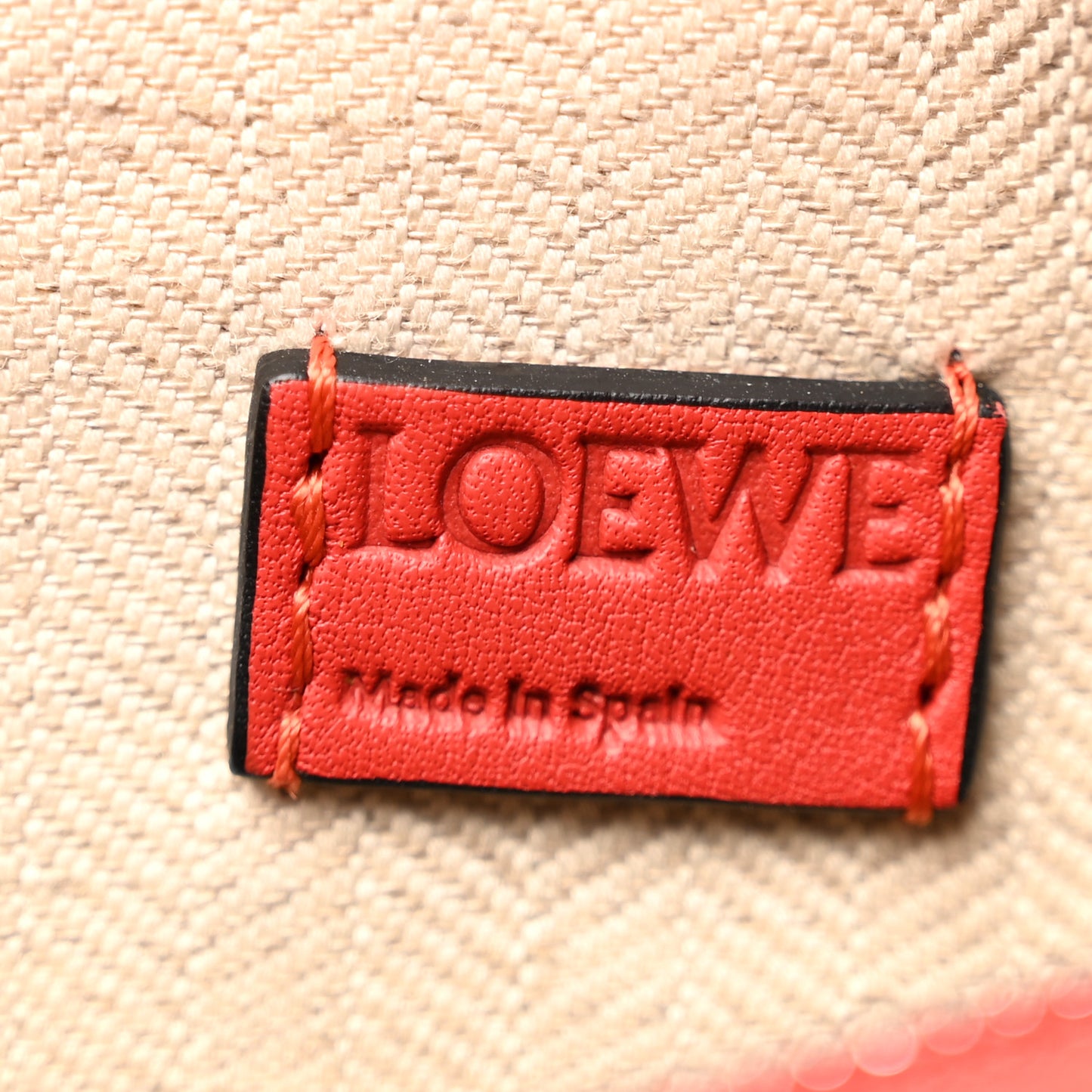 Calfskin Mini Puzzle Bag Pomodoro