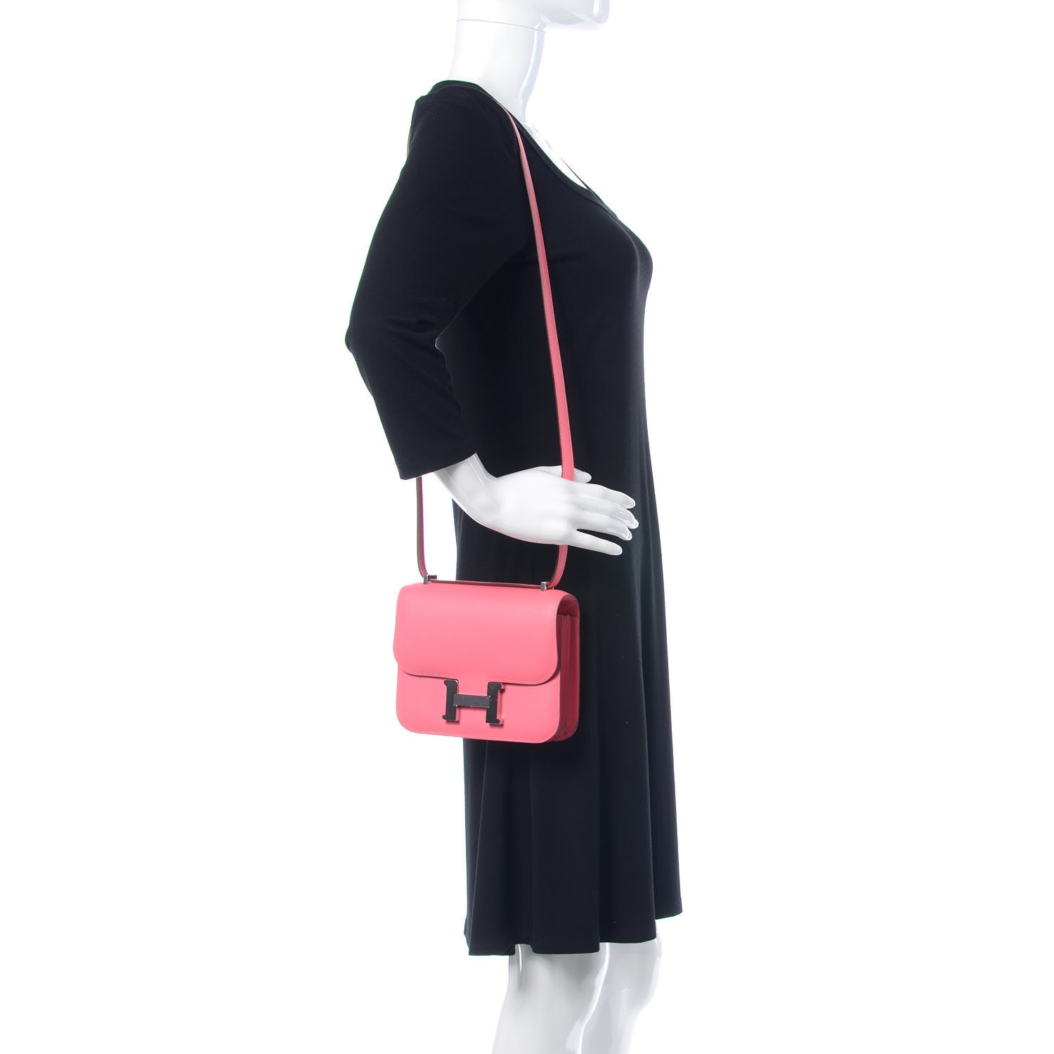 Hermes Evercolor Constance 18 Rose Azalee 2 of 10