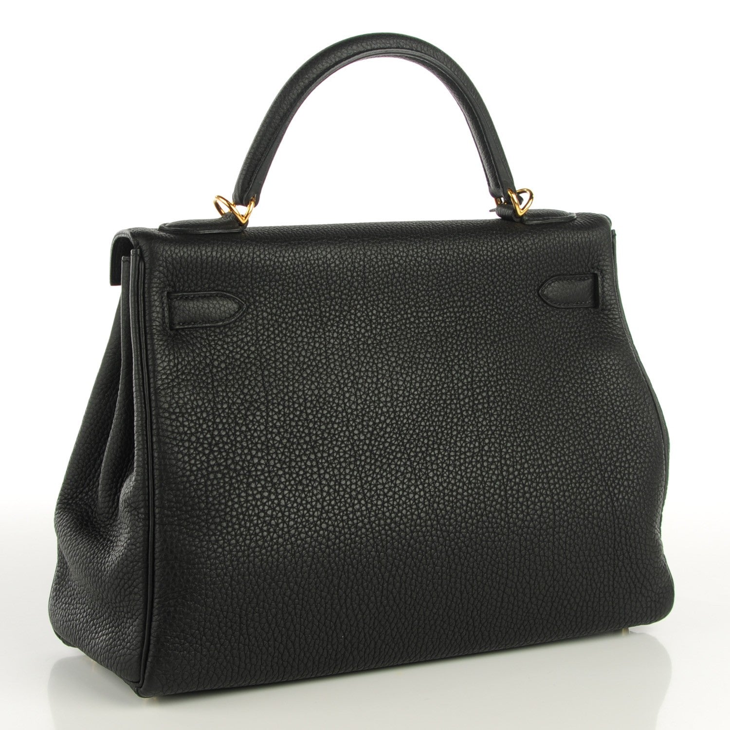 Hermes Togo Kelly Retourne 32 Black 3 of 19