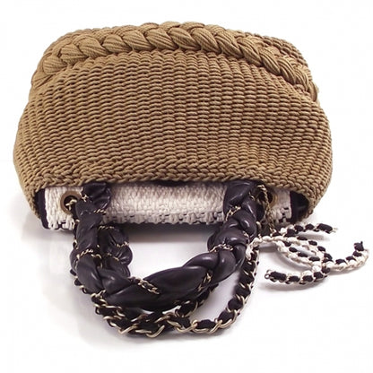 Chanel Woven Raffia CC Coco Country Tote 5 of 12