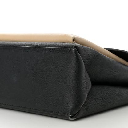 Louis Vuitton Soft Calfskin My Lockme Top Handle Vanille Black 11 of 13