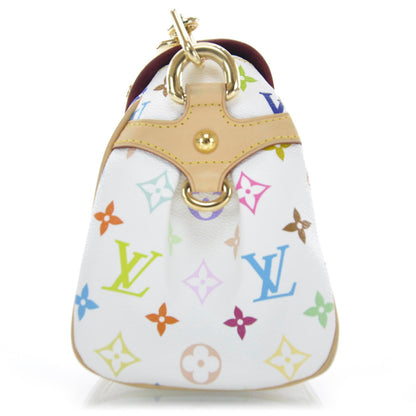 Louis Vuitton Monogram Multicolor Beverly MM White 4 of 9