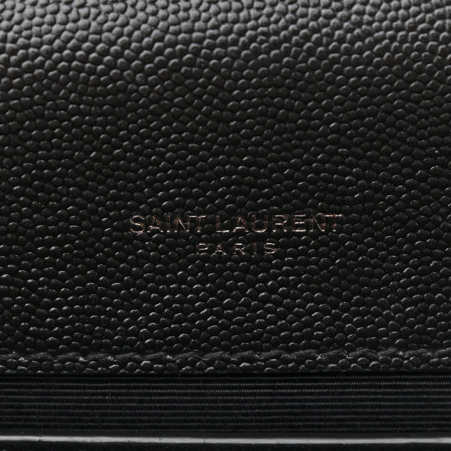 Grain De Poudre Small Monogram Kate Satchel Black