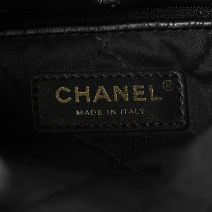 Chanel Shiny Calfskin Quilted Chanel 22 Black 7 of 12