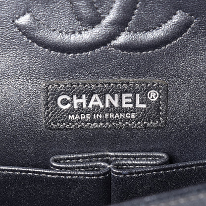 Chanel Pearly Caviar Quilted Medium Double Flap Grey 6 of 10