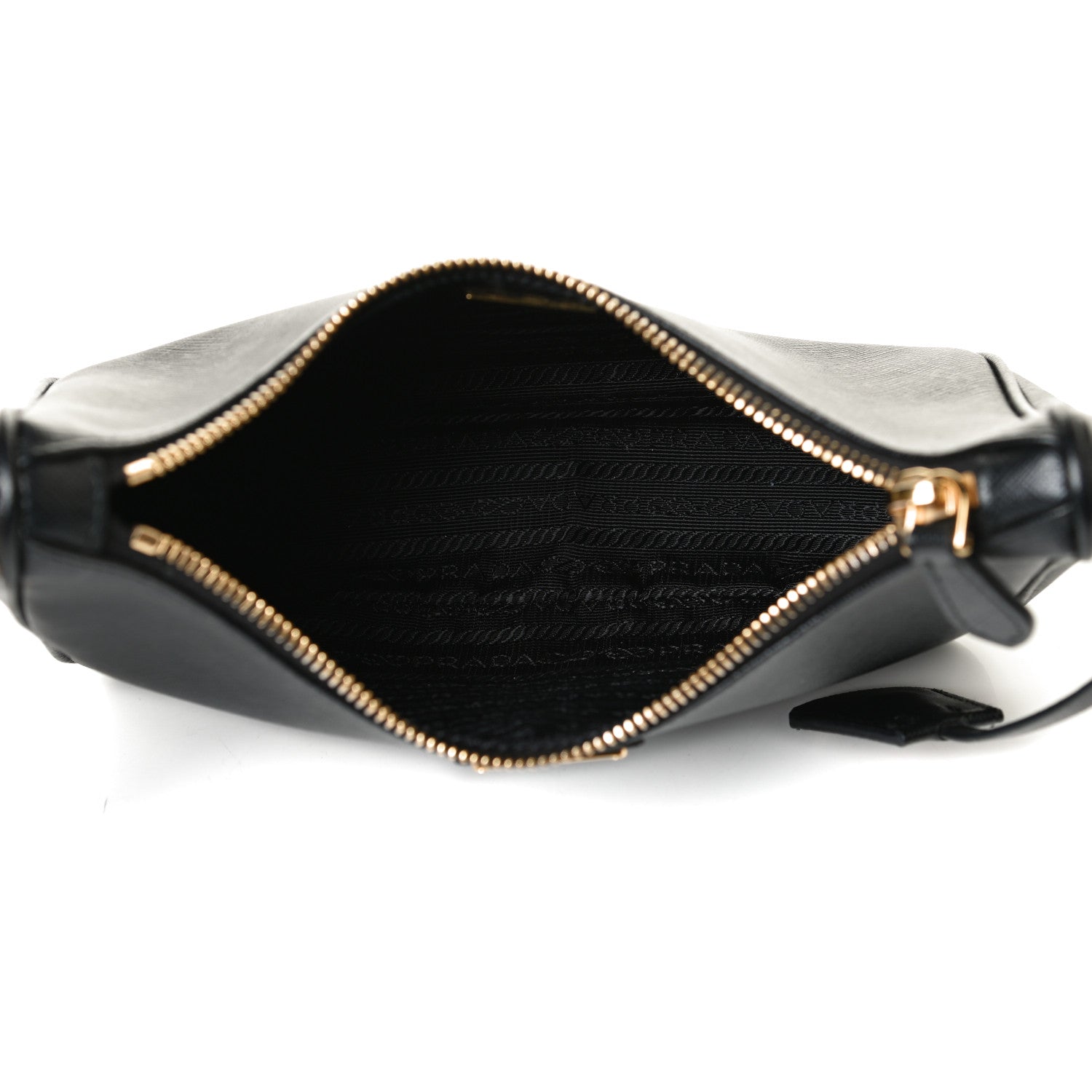 Prada Saffiano Lux Re-Edition 2005 Shoulder Bag Black 7 of 17