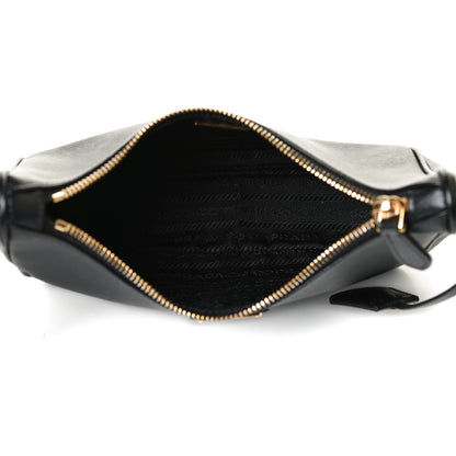 Prada Saffiano Lux Re-Edition 2005 Shoulder Bag Black 7 of 17