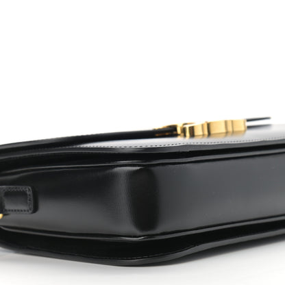 Celine Shiny Calfskin Medium Triomphe Black 11 of 14