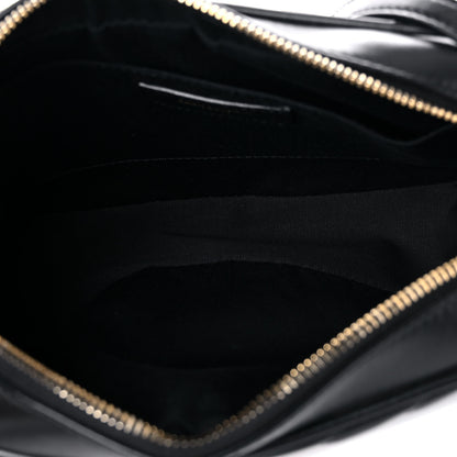 Saint Laurent Calfskin Matelasse Monogram Lou Camera Bag Black 5 of 11