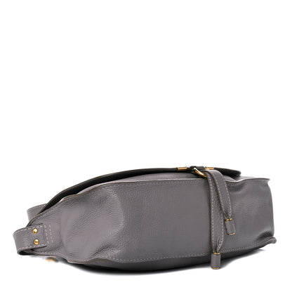 Chloe Calfskin Medium Marcie Top Handle Bag Cashmere Grey 3 of 18