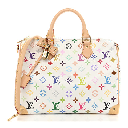 Louis Vuitton LV X TM Monogram Multicolor Speedy Soft 30 White 1 of 9