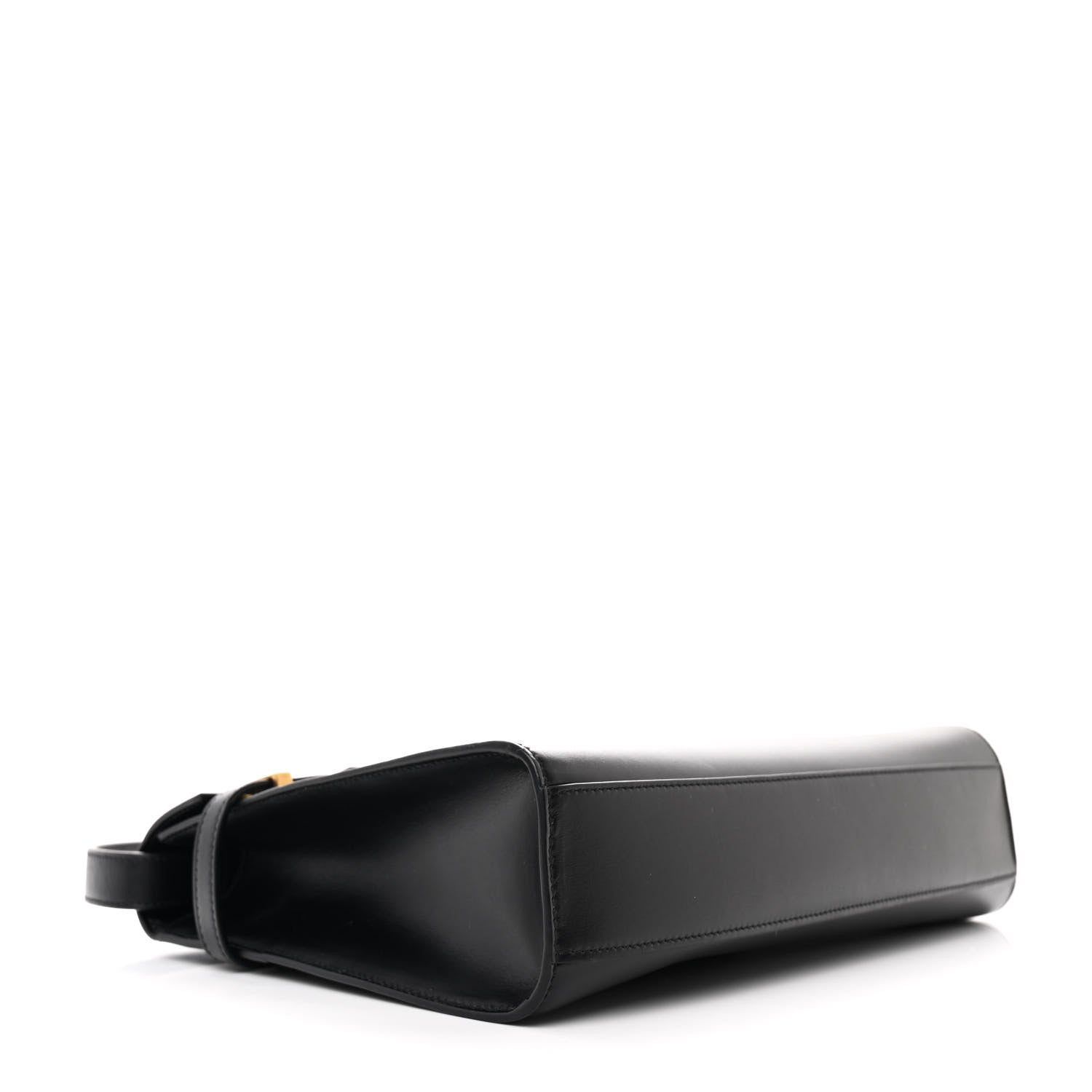 Saint Laurent Smooth Calfskin Manhattan Shoulder Bag Black 4 of 11