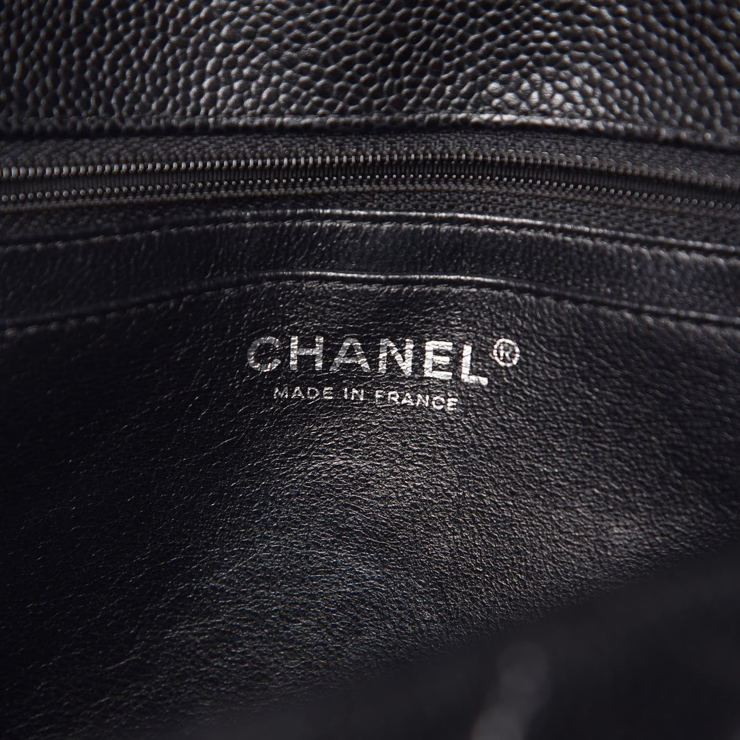 Caviar Quilted Jumbo Single Flap Black