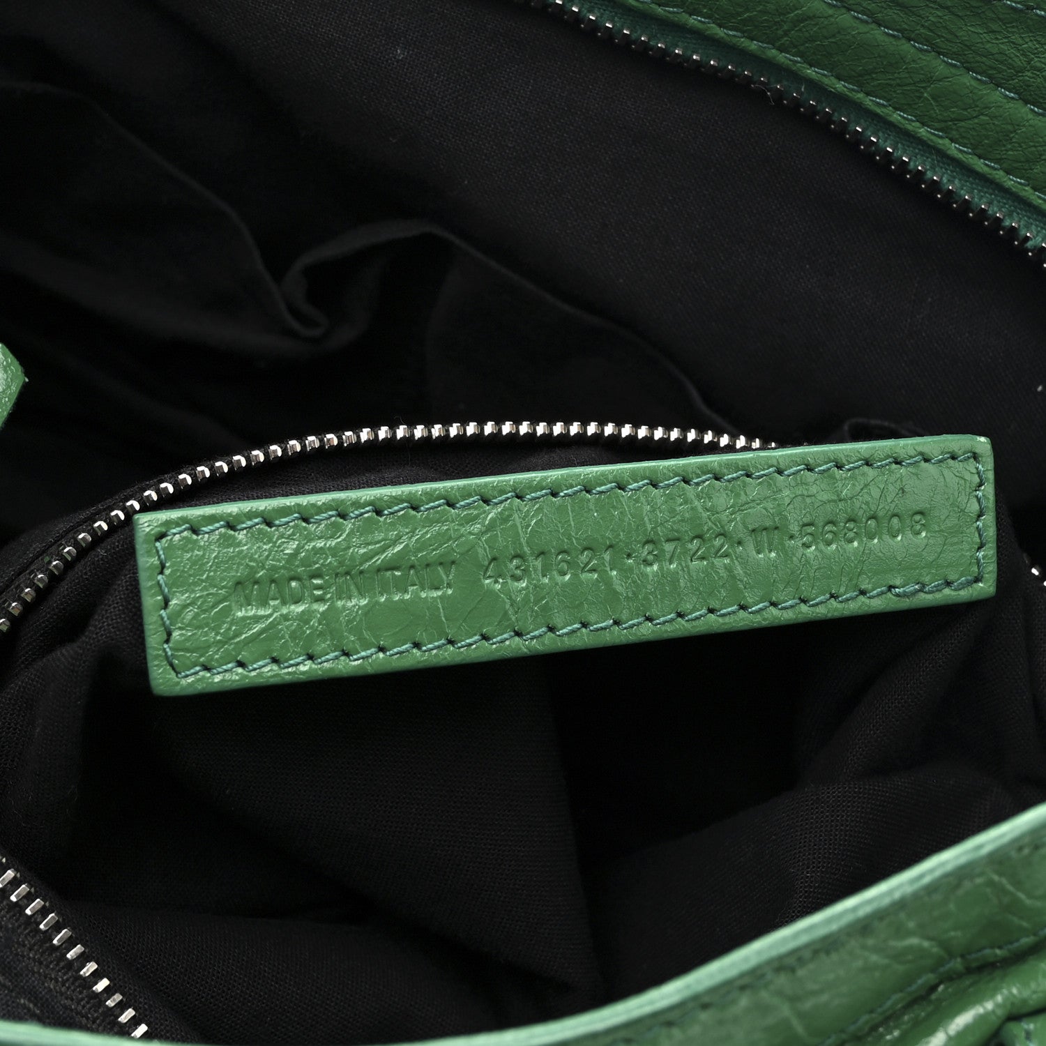 Balenciaga Agneau Classic Silver Hardware S City Magic Green 8 of 14