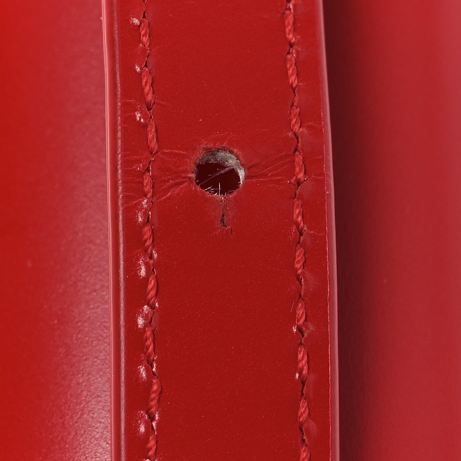 Bottega Veneta Spazzolato Calfskin Mini Classic BV Bag Bright Red 10 of 11