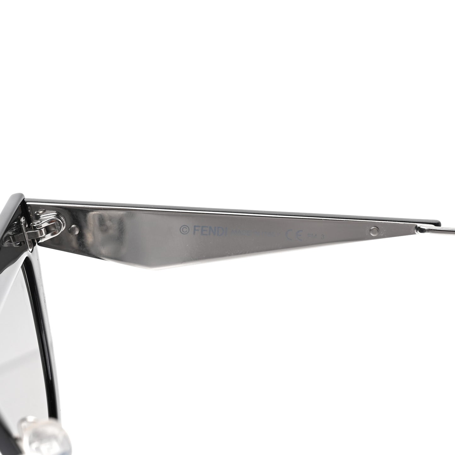 Acetate Metal Defender Sunglasses FF 0371/S Black