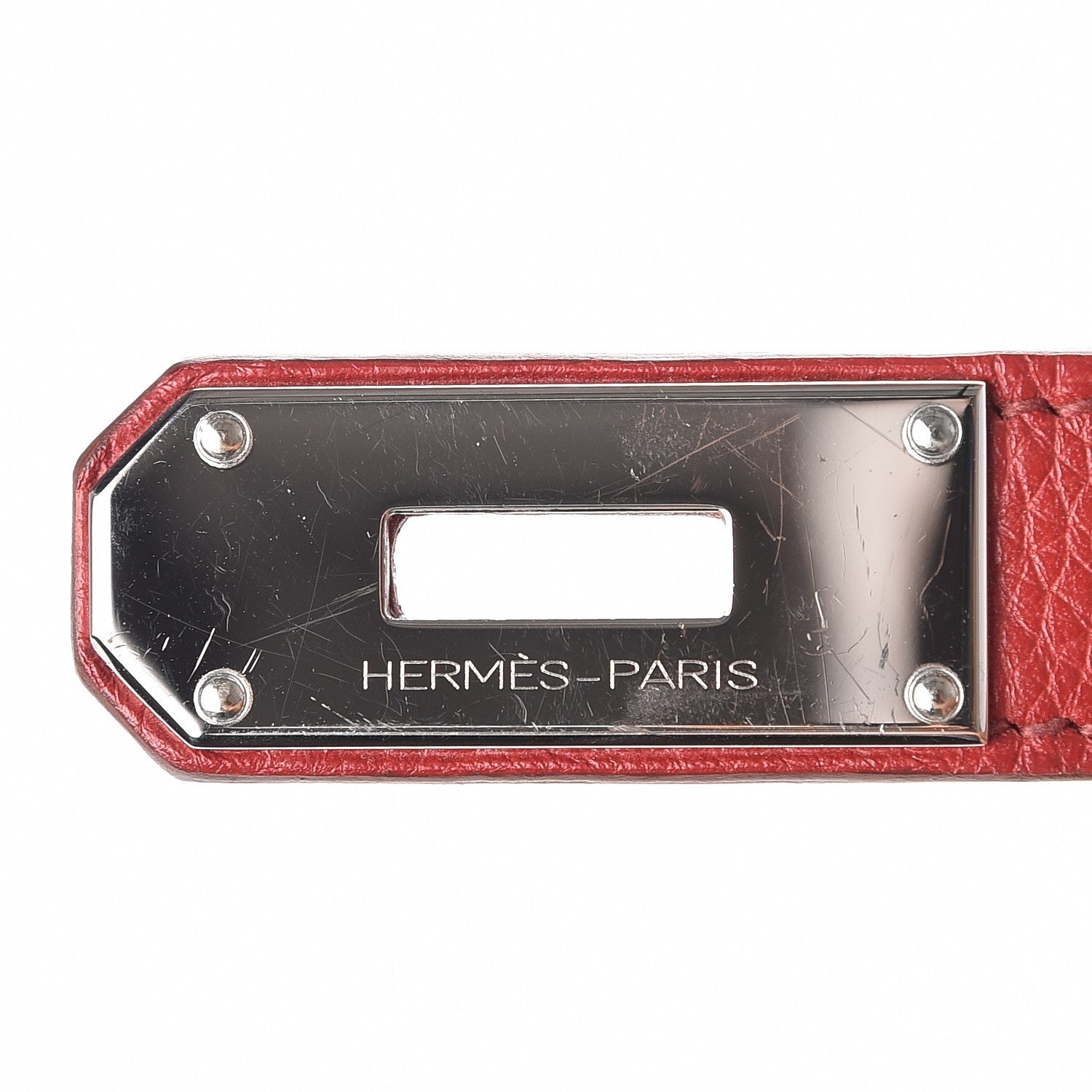 Hermes Taurillon Clemence JPG Shoulder Birkin II 42 Rouge Vif 21 of 34