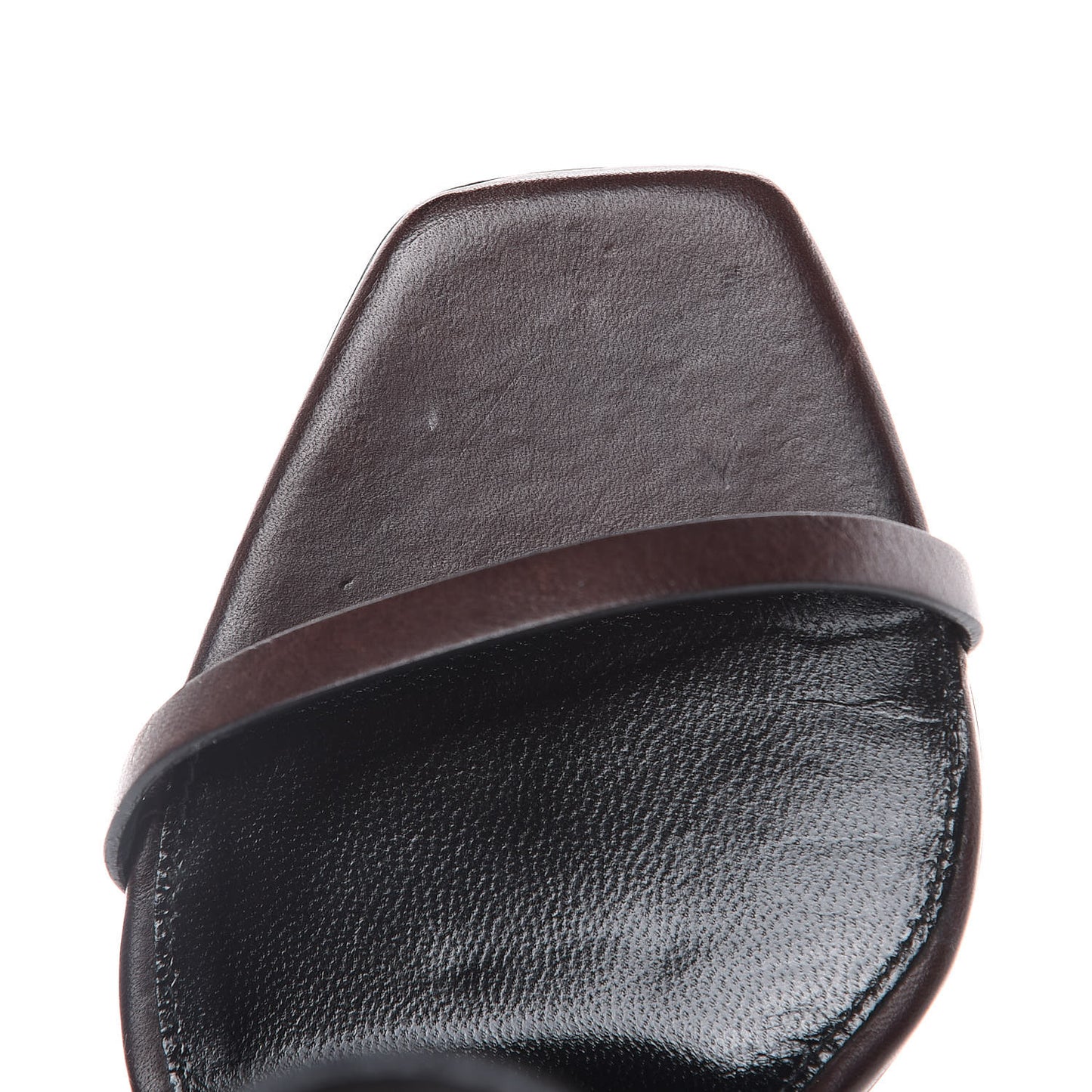 Calfskin Opyum Sandals 36.5 Brown