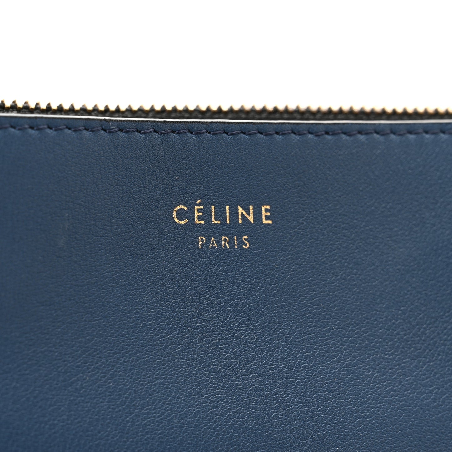 Smooth Calfskin Blade Flap Navy