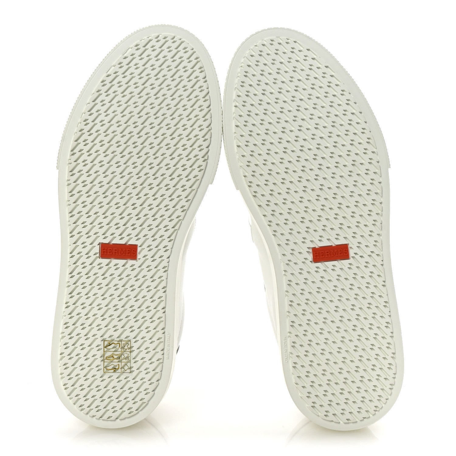 Hermes Calfskin Day Sneakers 39 White 6 of 9