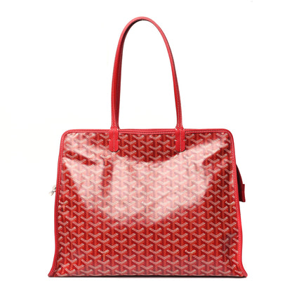 Goyard Goyardine Sac Hardy Pet Carrier PM Red 1 of 10
