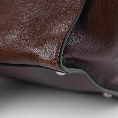 Prada Glace Calf Twin Pocket Tote Bruciato 15 of 18