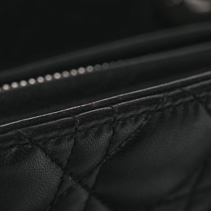 Christian Dior Lambskin Cannage Large Lady Dior Black 13 of 15