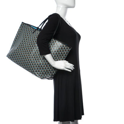 Goyard Goyardine Saint Louis Claire Voie GM Black Blue 2 of 11