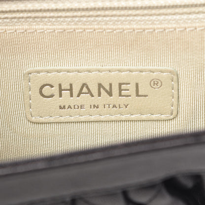 Chanel Washed Lambskin Quilted Mini Chain Around Flap Black 6 of 8