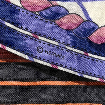 Hermes Cashmere Silk Grande Tenue Shawl 140 5 of 6