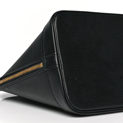 Louis Vuitton Epi Alma PM Black 8 of 12
