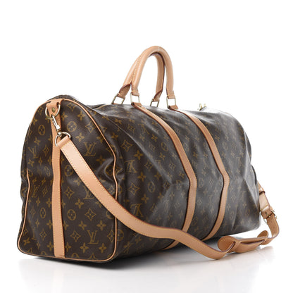 Louis Vuitton Monogram Keepall Bandouliere 55 2 of 9