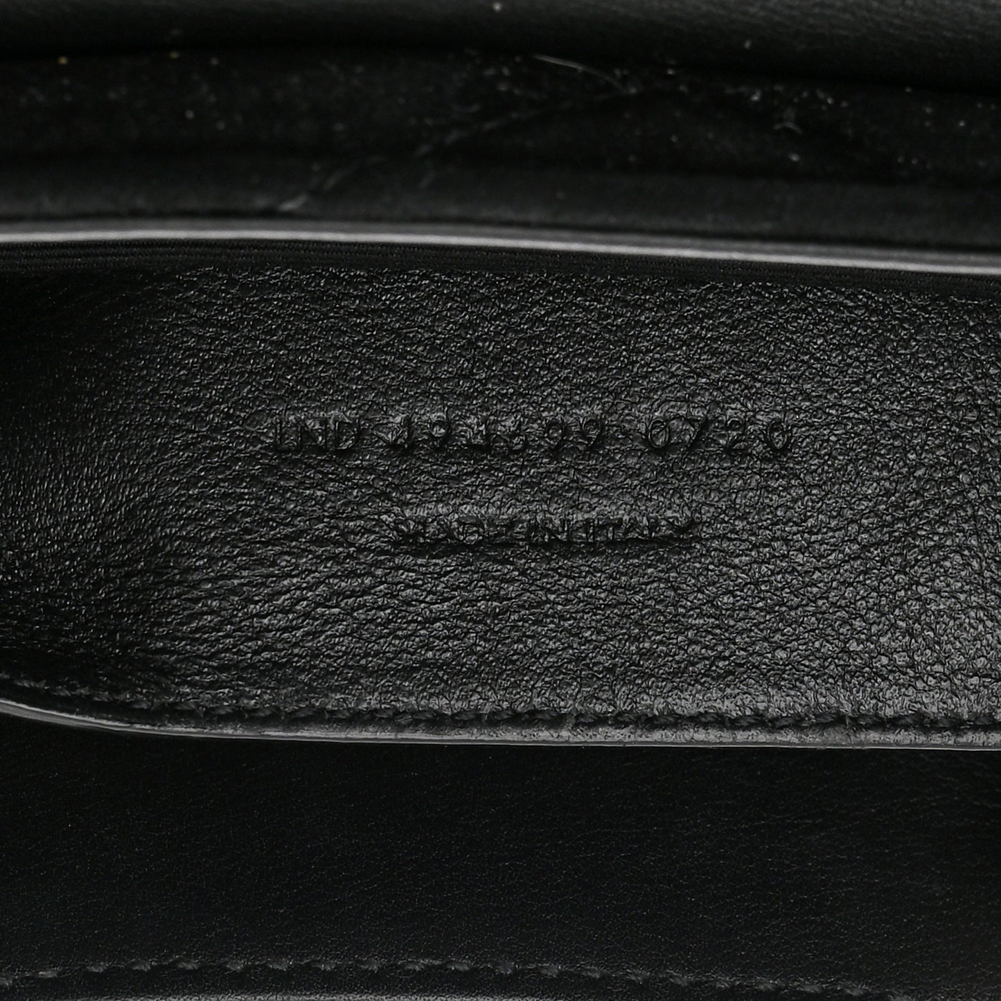 Suede Calfskin Y Quilted Monogram Small Loulou Chain Satchel Black