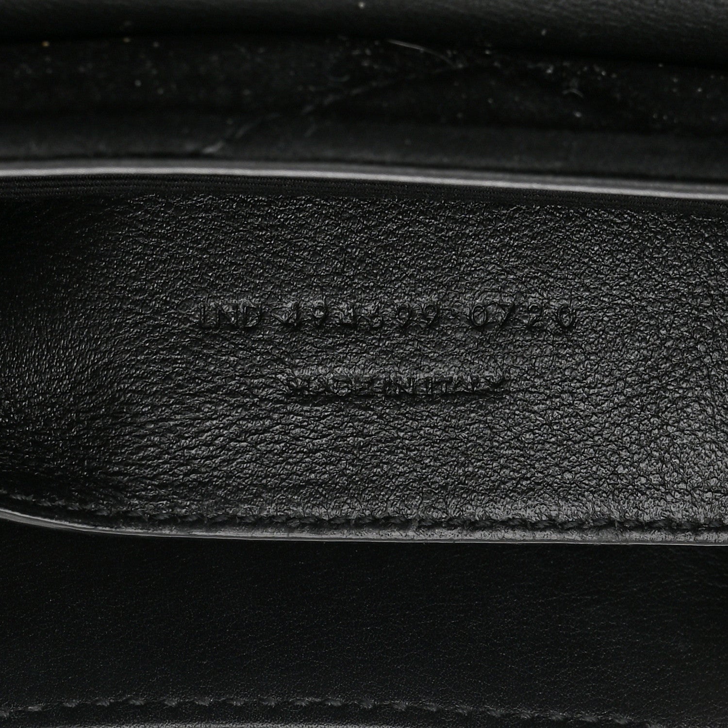 Saint Laurent Suede Calfskin Y Quilted Monogram Small Loulou Chain Satchel Black 7 of 11