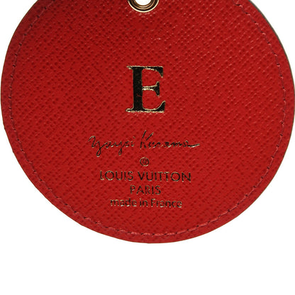 Louis Vuitton Monogram Kusama Pumpkin Dots Key Holder Red 4 of 4