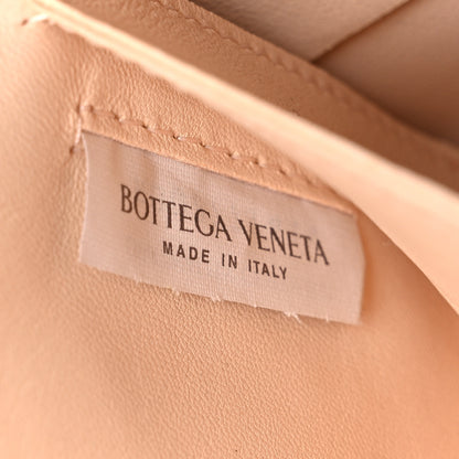 Bottega Veneta Lambskin Maxi Intrecciato Small Cassette Crossbody Bag Melon Washed 7 of 13