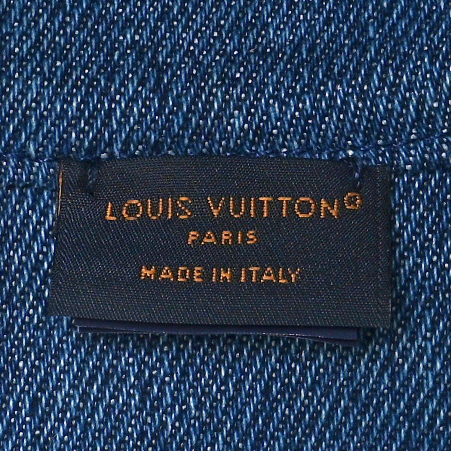 Louis Vuitton Monogram Denim Reversible Everyday Bucket Hat M Blue 8 of 17