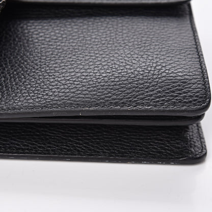 Gucci Pebbled Calfskin Small Dionysus Shoulder Bag Black 13 of 18