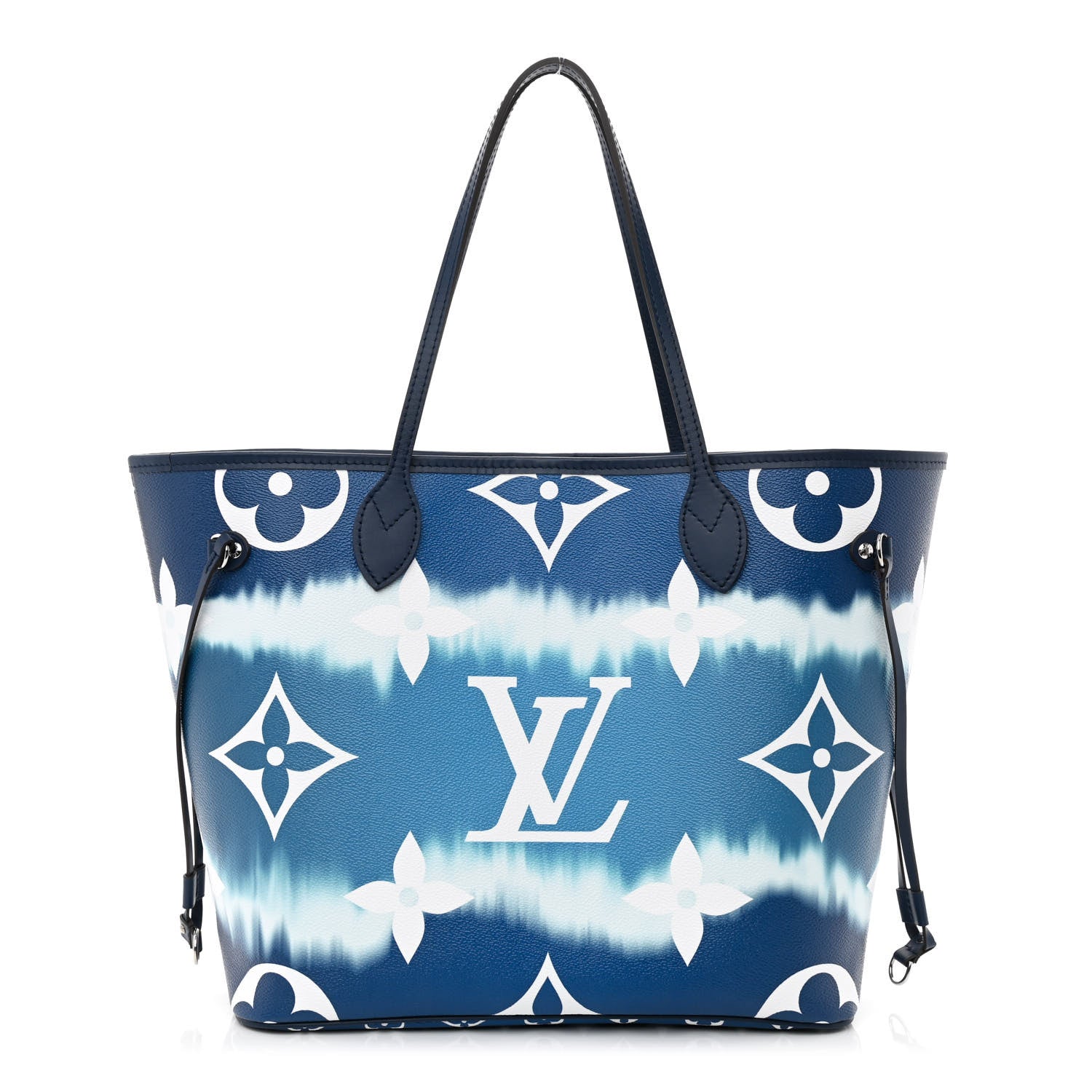 Louis Vuitton Monogram Escale Neverfull MM Blue 1 of 12