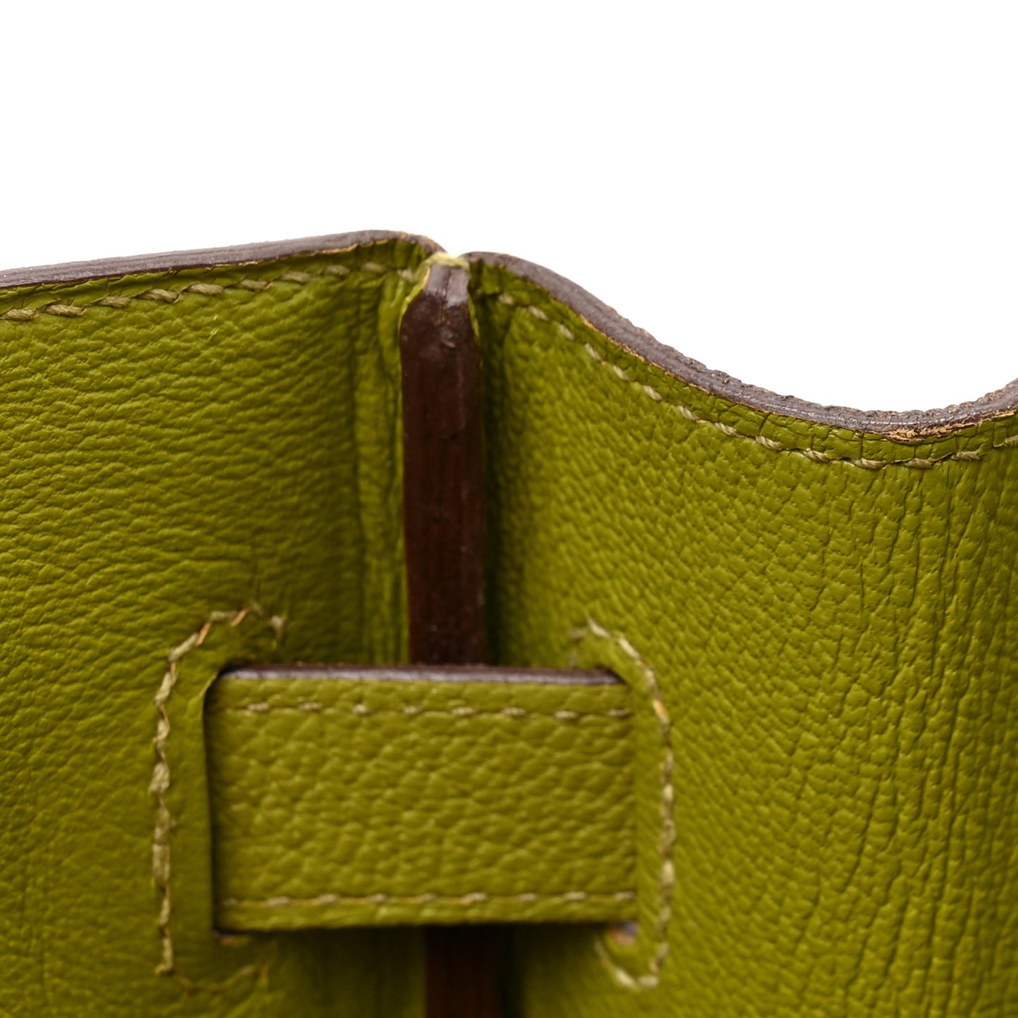 Chevre Mysore Birkin 30 Vert Anis