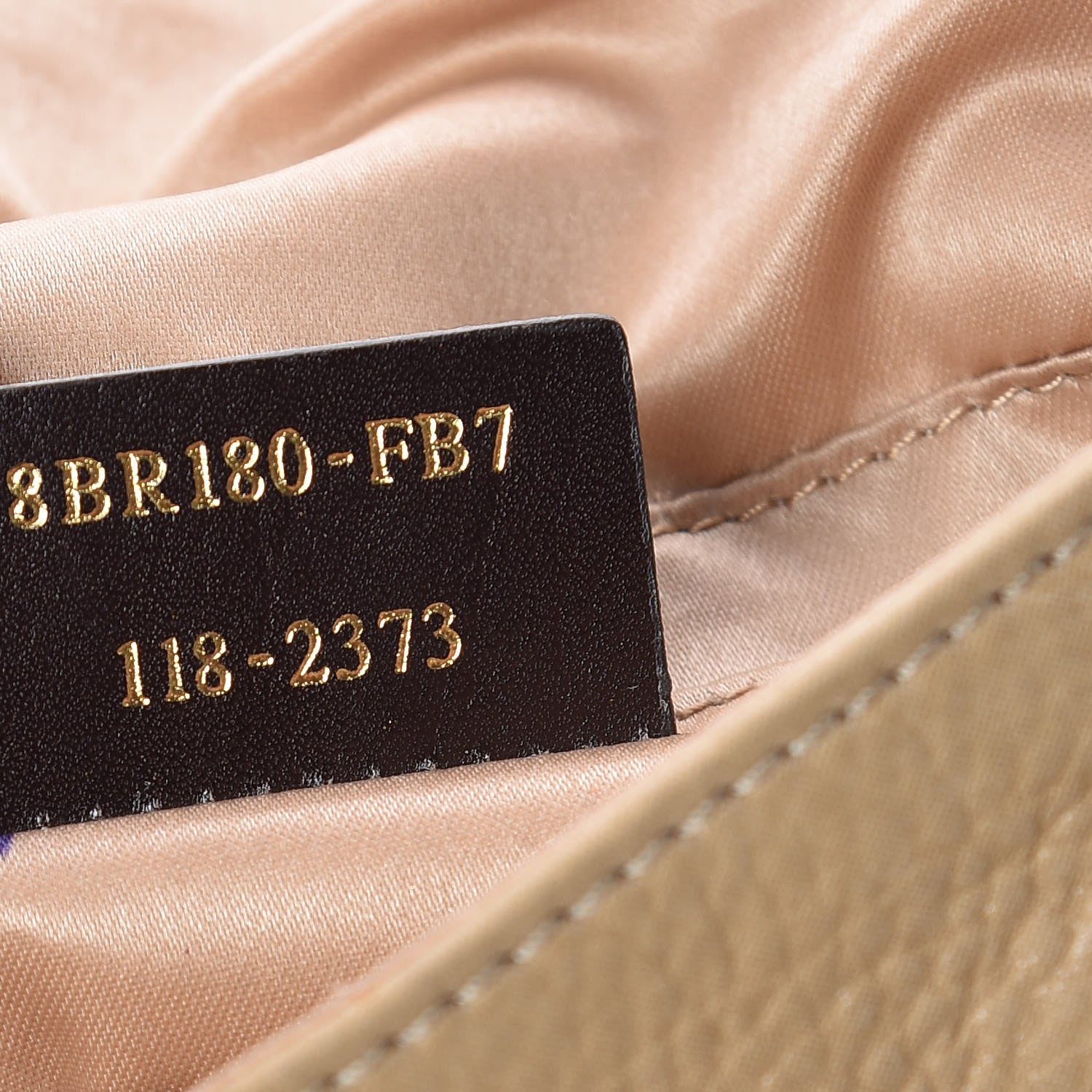 Fendi Vitello Savana Mini Mama Baguette Caramello Tartaruga Natural 9 of 18