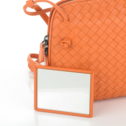 Bottega Veneta Nappa Intrecciato Pillow Crossbody Messenger Persimmon 8 of 8