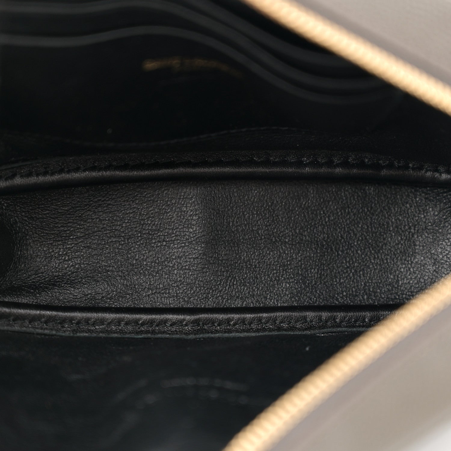 Saint Laurent Grain De Poudre Matelasse Monogram Mini Lou Camera Bag Pebble 5 of 11