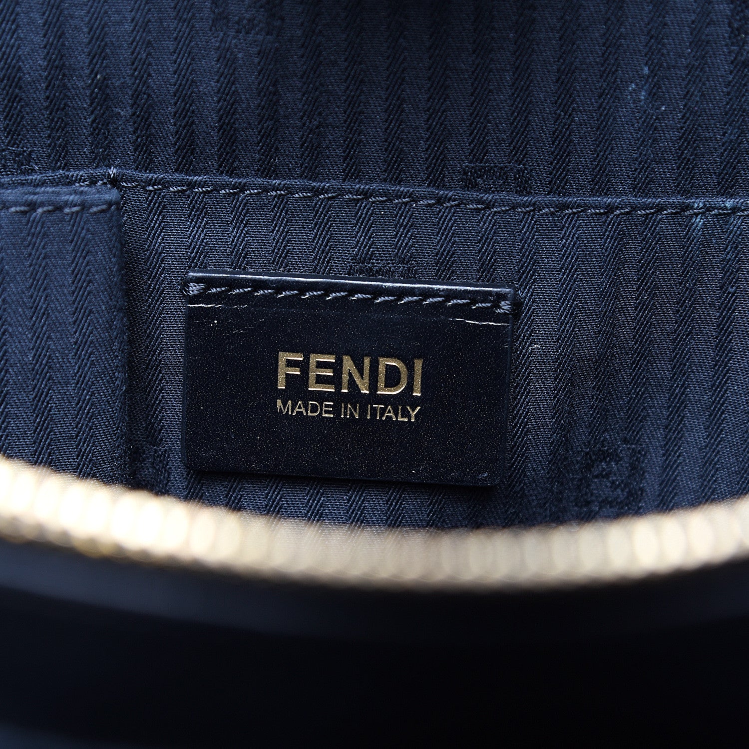 Fendi Vitello Elite Regular 2Jours Tote Black 5 of 11